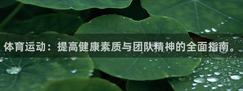 J9官网下载招商电话是多少啊：体育运动：提高健康素质与团队精