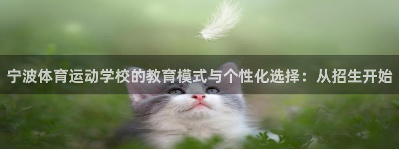 J9官方正版app集团官网首页：宁波体育运动学校的教