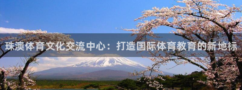 J9官方正版app神州：珠澳体育文化交流中心：打造国际体育教